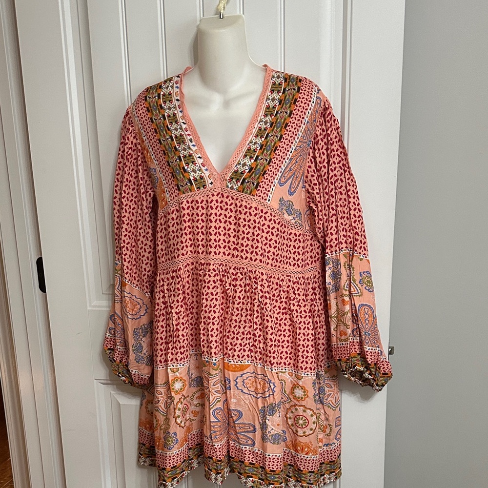 Nwots Easel Tiered Dress medium